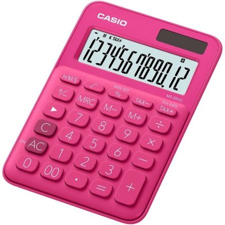 Casio MS-7UC Calculadora de Sobremesa Rojo 10 Dígitos Casio MS-7UC Calculadora de Sobremesa Rojo 10 Dígitos